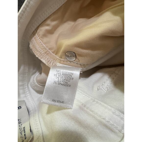 J.Jill Denim Authentic-Fit Slim-Ankle Fringe-Hem Jeans Size 8 - Picture 6 of 6